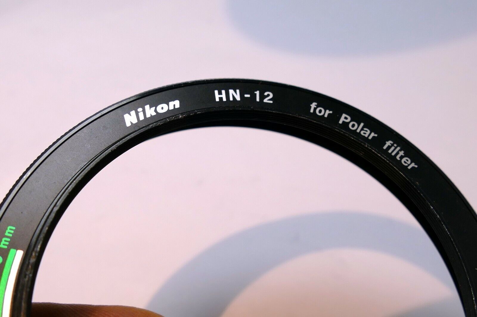 Nikon HN-12 Hood for Polar Filter lower part  only 60mm OD
