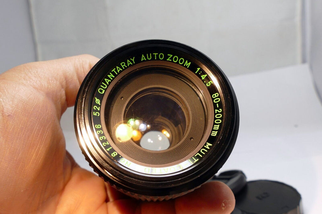 Quantaray 80-200mm f4.5 OM Multi-Coated MC lens for Olympus OM-2n OM-1