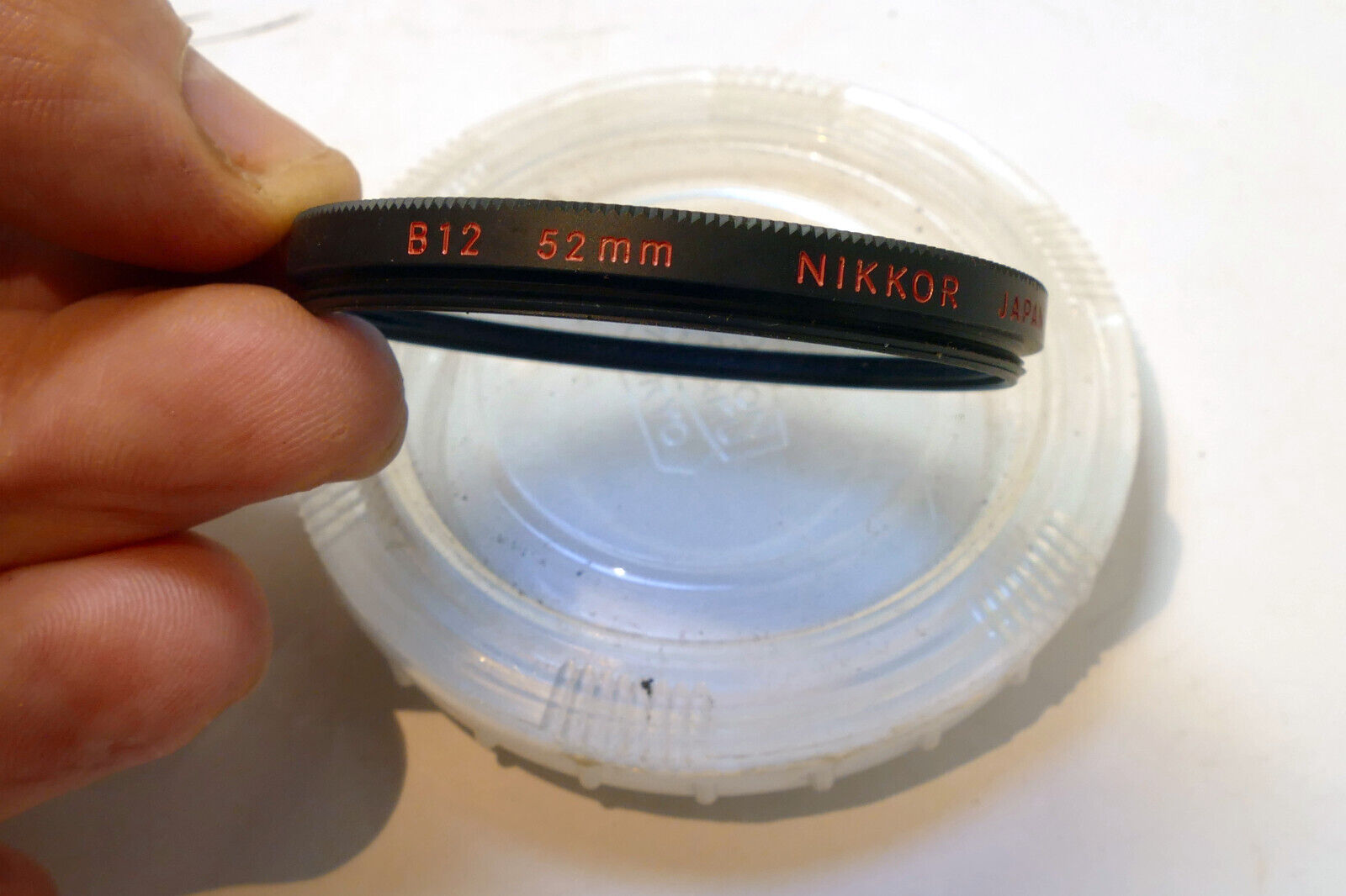 Nikon B12 52mm Filter Japan Nikkor cooling blue - Genuine  OEM