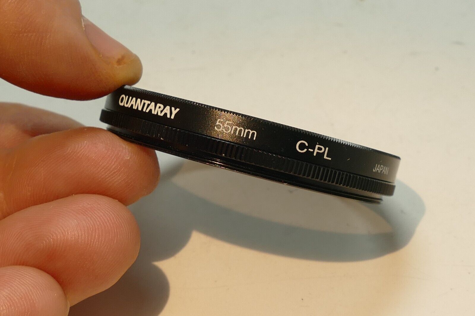 Quantaray 55mm Filter C-PL Circular Polar Polarizer Japan