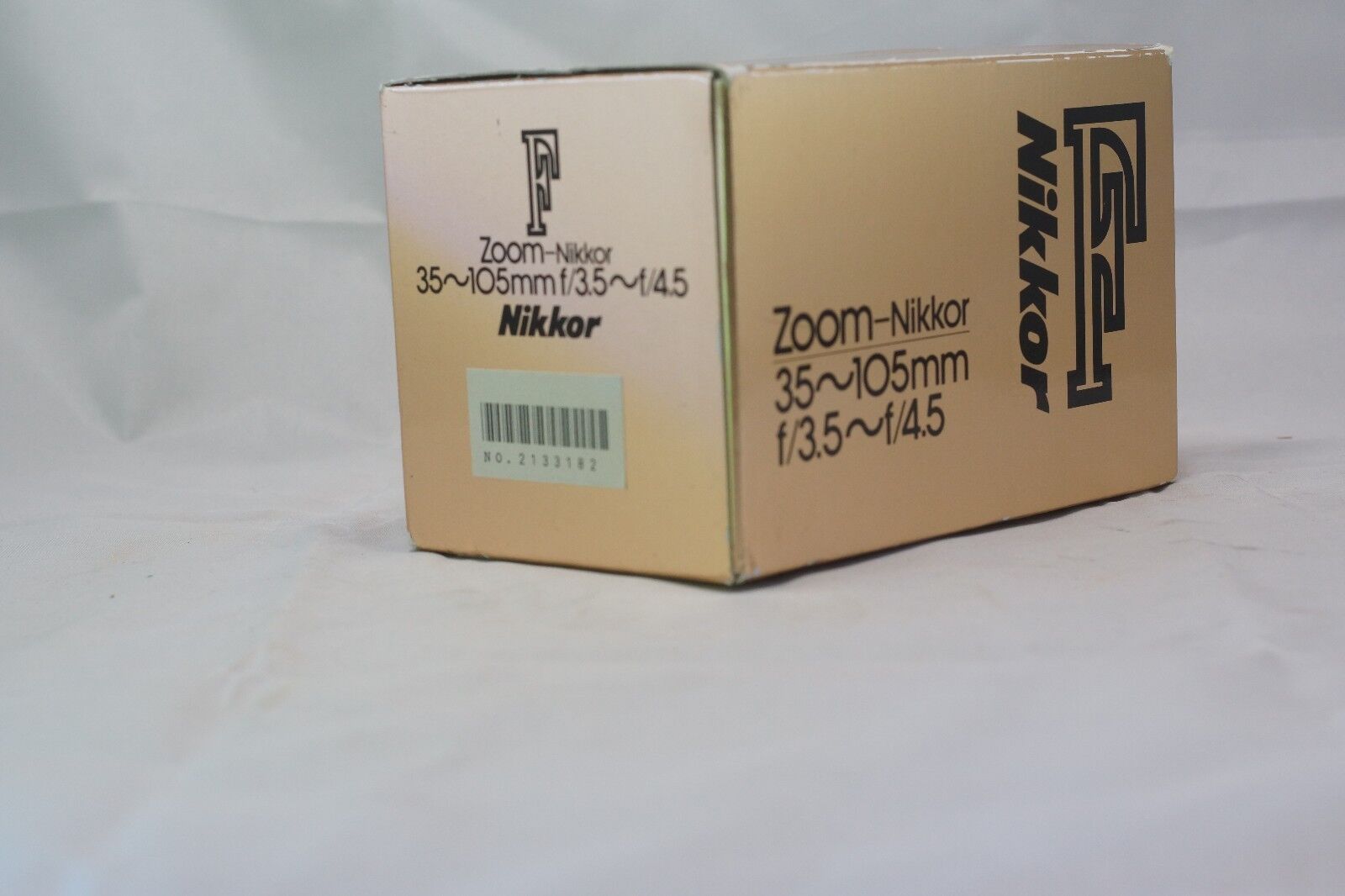 Empty Box for Nikon zoom  35-105mm  f3.5-4.5   F (Ai)  lens
