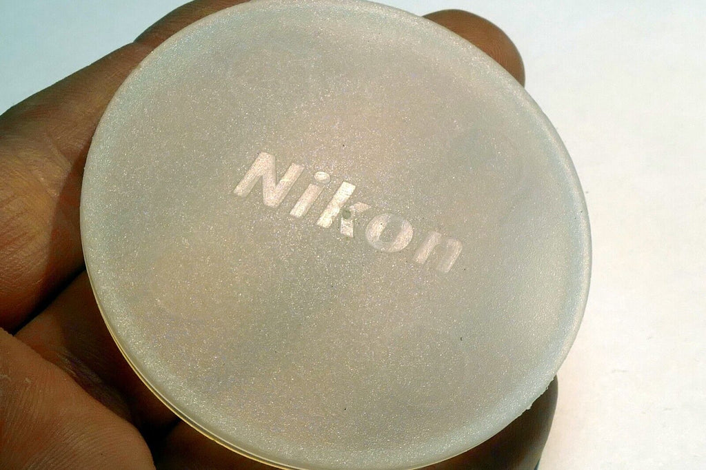 Nikon F Camera Body Cap Dust cover slip on type White Genuine FE FE2