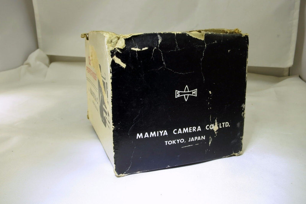 Mamiya CD's Porofinder Mamiya C camera empty box vintage