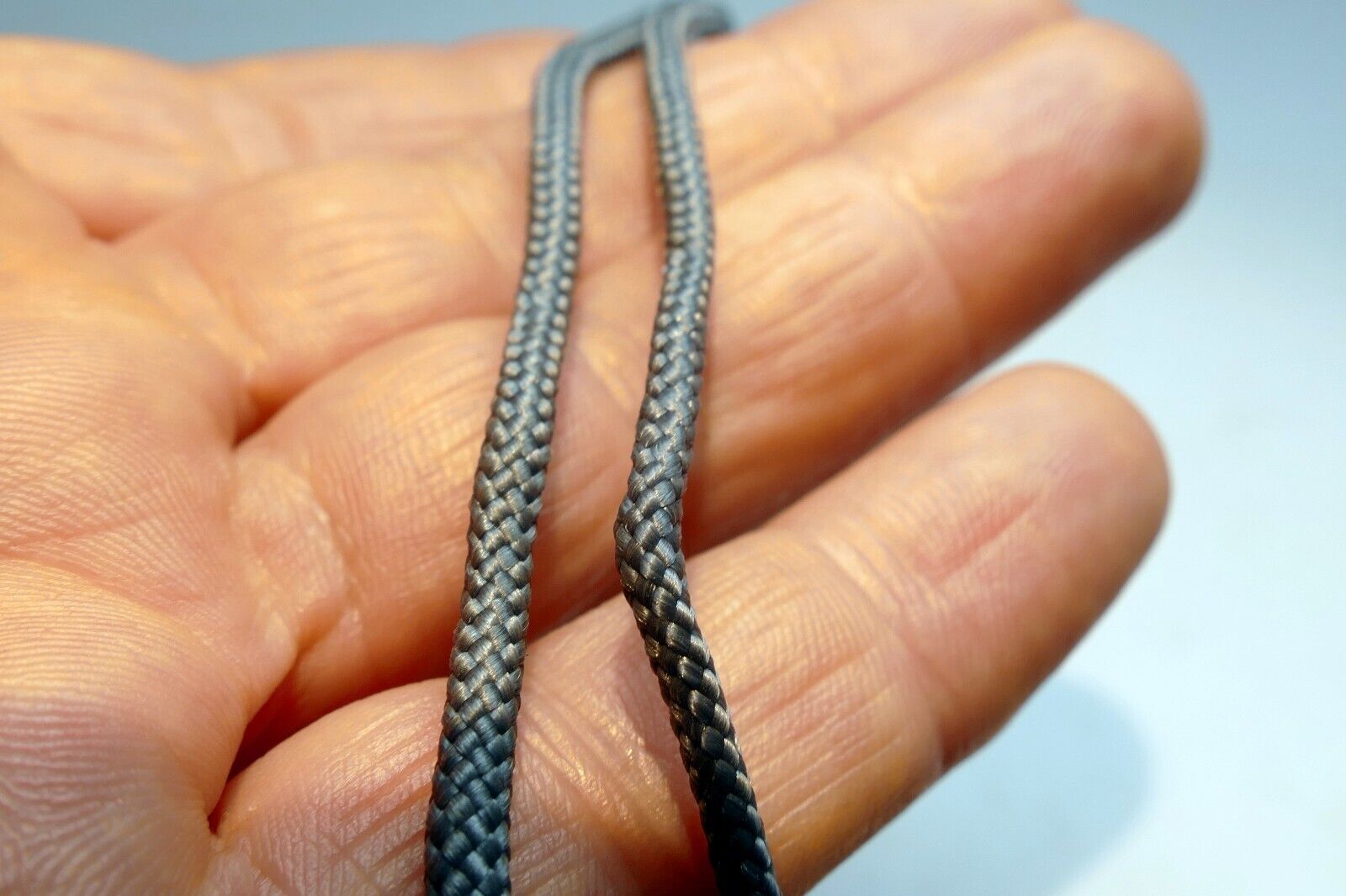 Camera Gray Nylon Rope Wrist Strap 9" long for Samsung Galaxy NX3300 210