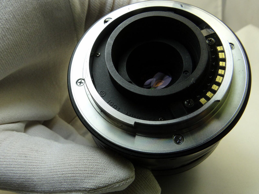 Konica Minolta AF XI 28-80mm f4-5.6 Lens (aperture blades stuck w/ oil) -  Parts