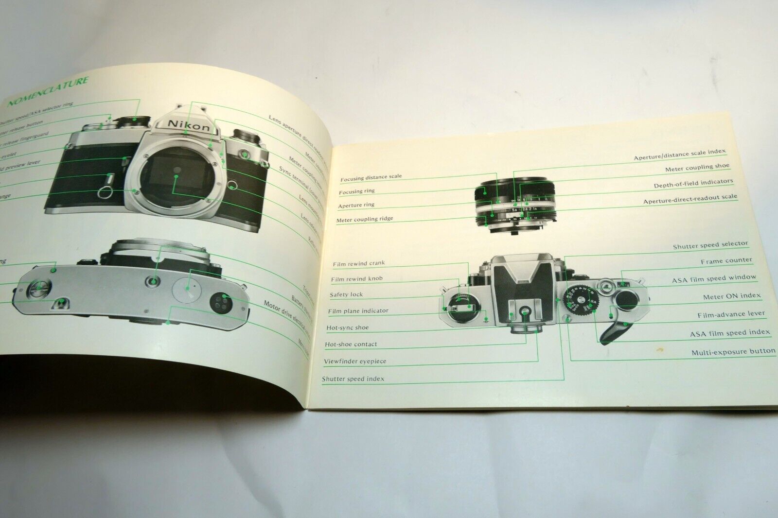 Nikon FM2 Camera Photography Guide Instruction Manual English EN - OEM vintage