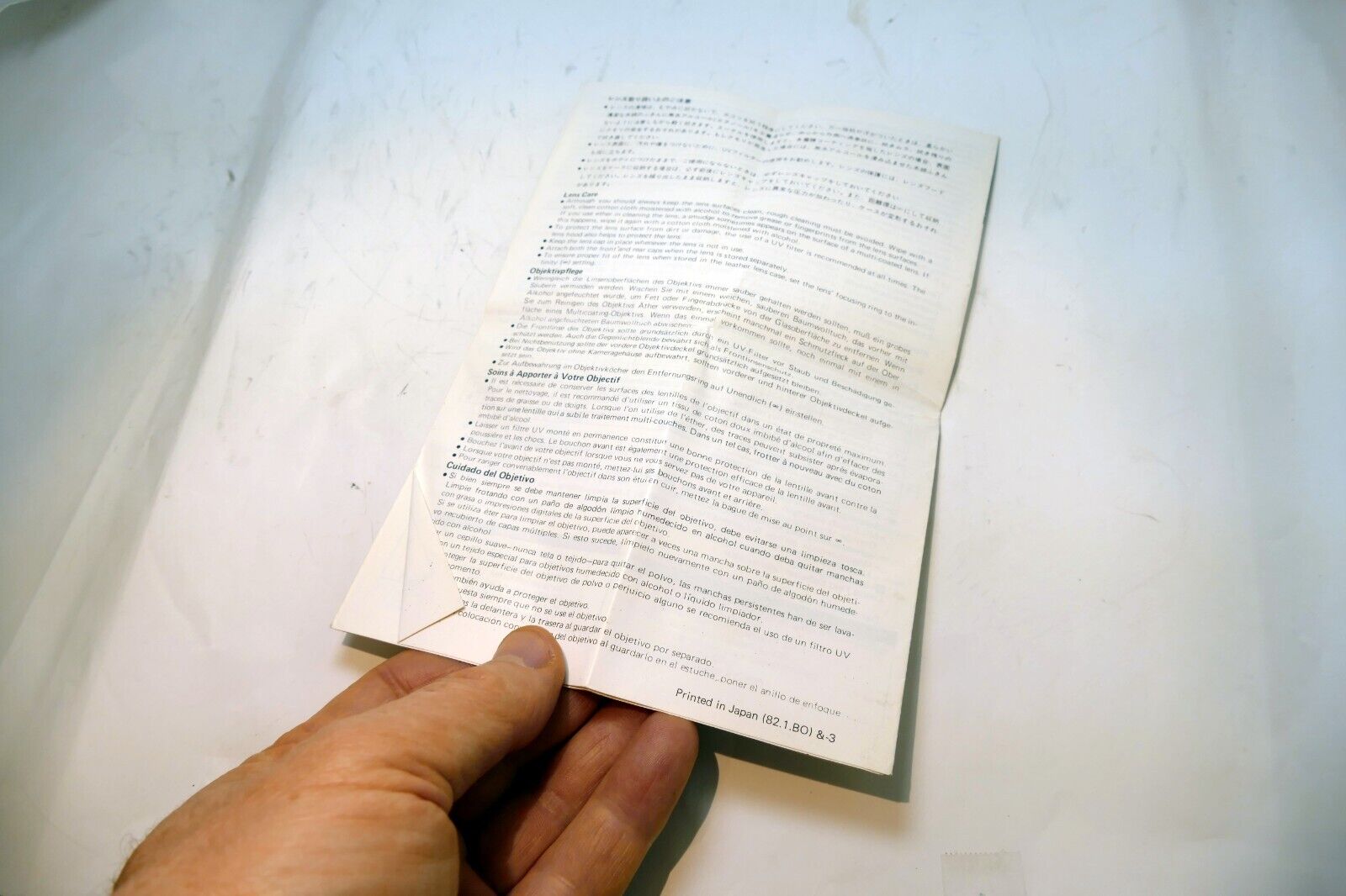 Nikon E series 135mm f2.8 Ai-s LENS Instruction Guide Manual 1985