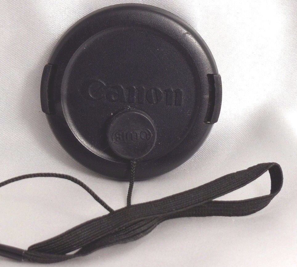 Canon E-52mm Snap-on Front  with Cap Keeper String strap for 50mm f1.8 EF II