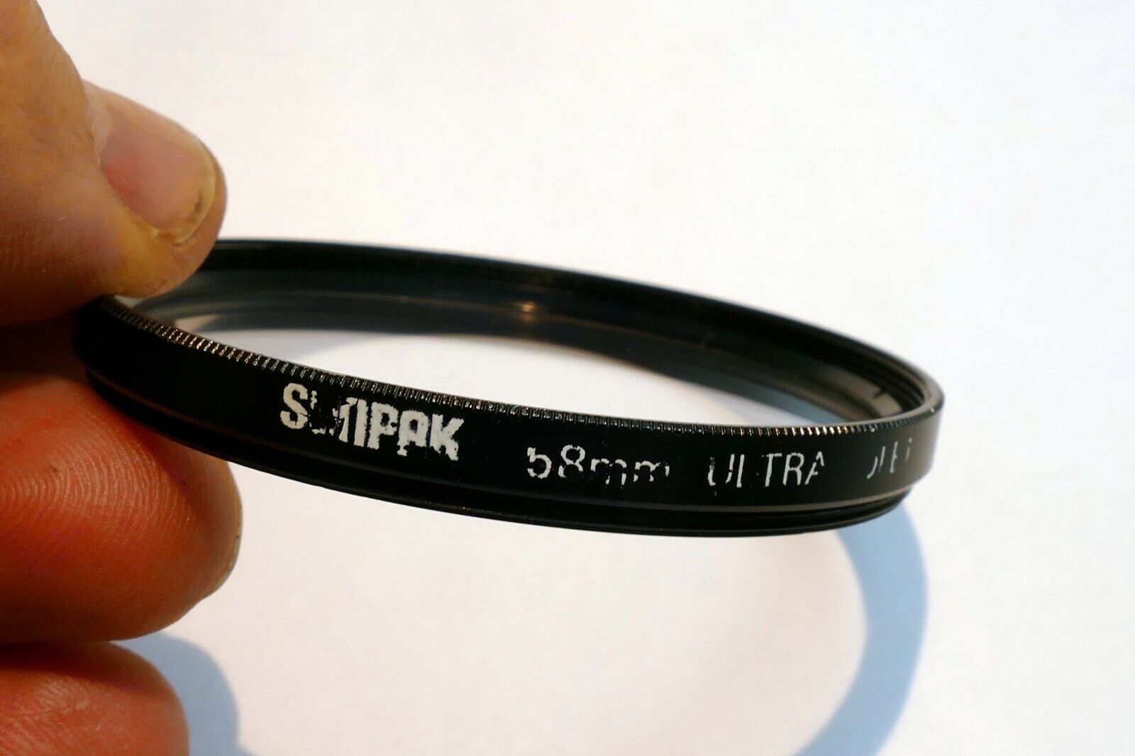 Sunpak 58mm UV Ultraviolet protection Glass lens filter threaded