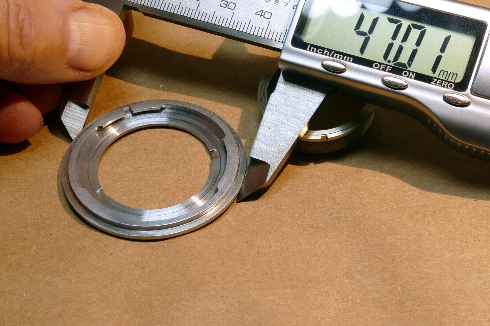 Voigtlander Prominent  mount lens adapter to 30mm Threaded screw Microscope