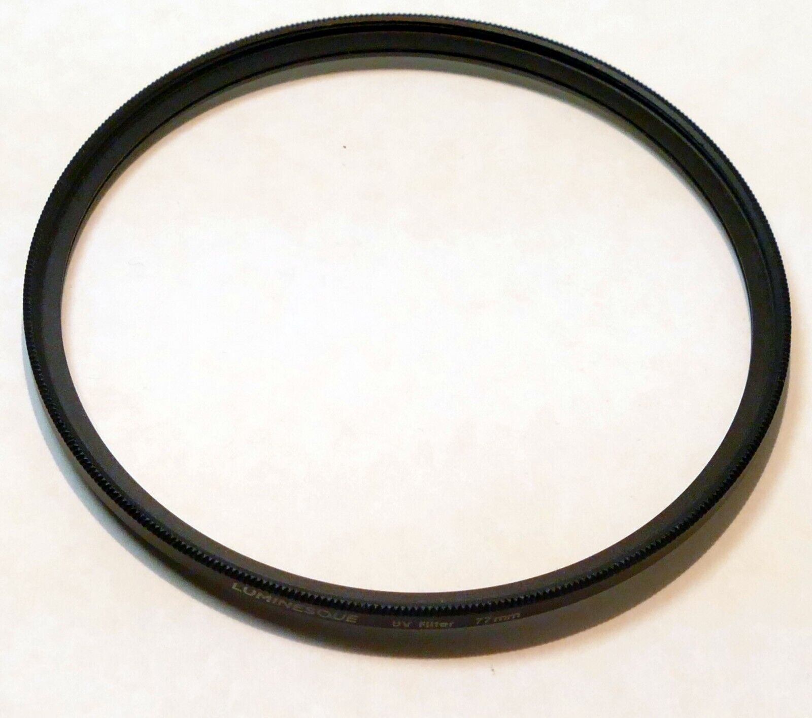 Luminesque 77mm UV  Filter low slim profile for wide angle lenses ultra compact