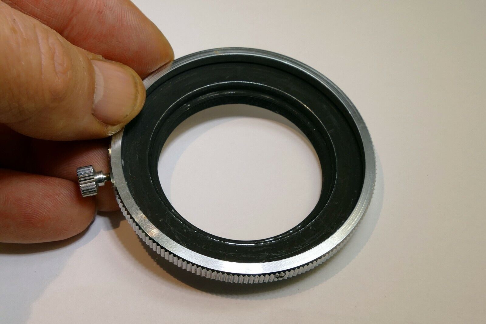 Konica AR Reverse Mount adapter for macro Close up lens 55mm slip on type