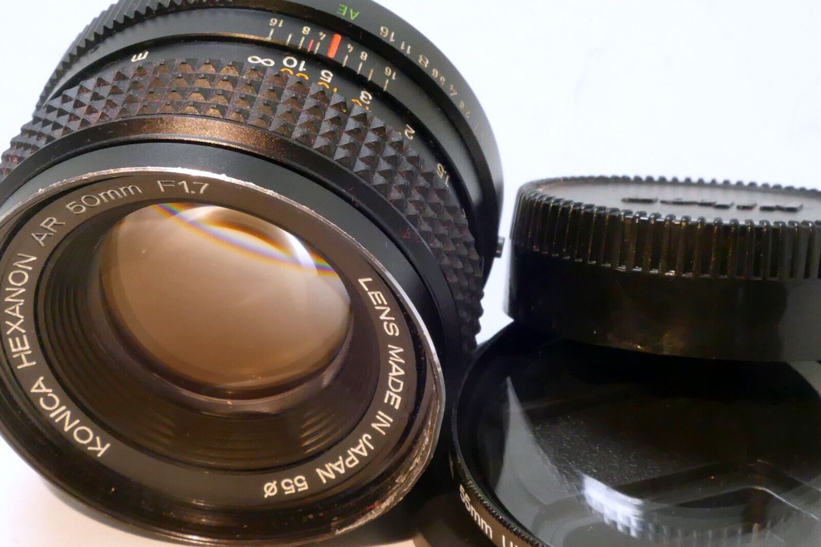 Konica Hexanon AR 50mm f1.7 Manual Focus Prime Lens  -