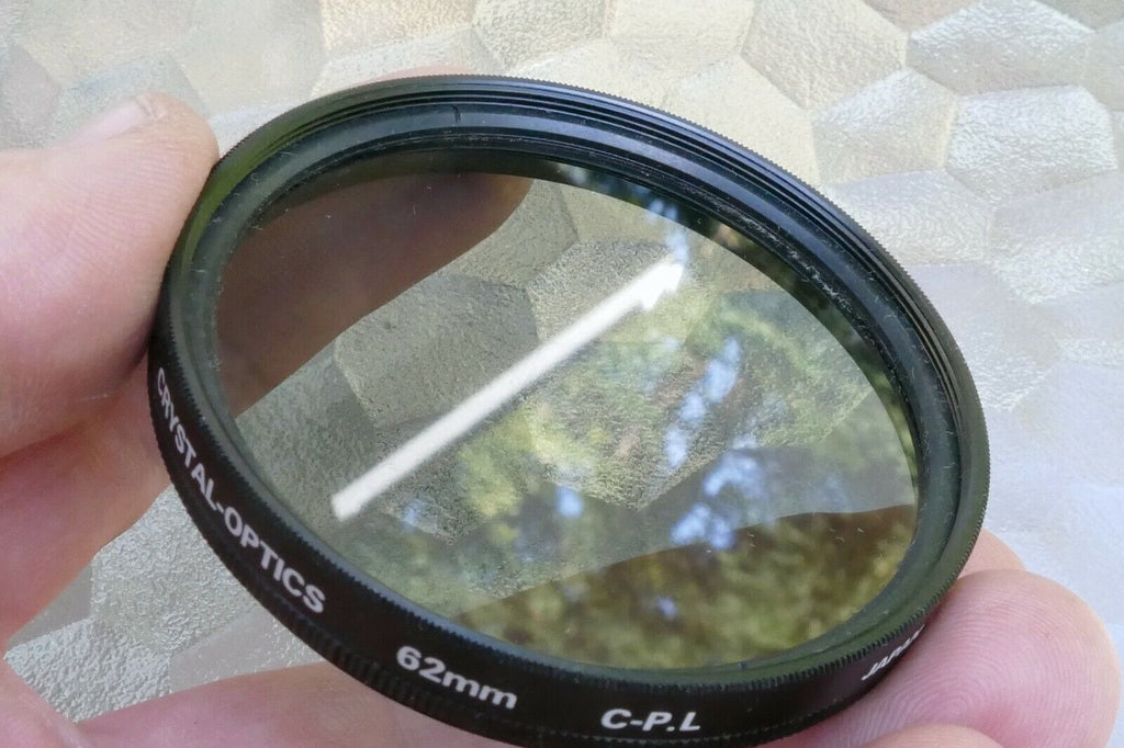 Crystal Optics C-PL Circular polarizing 62mm filter Lens