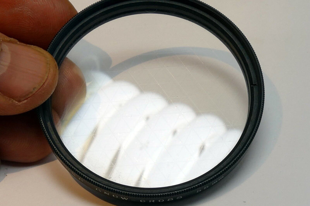 Kenko 55mm Lens Filter Snow Cross Screen SC 4mm large Star