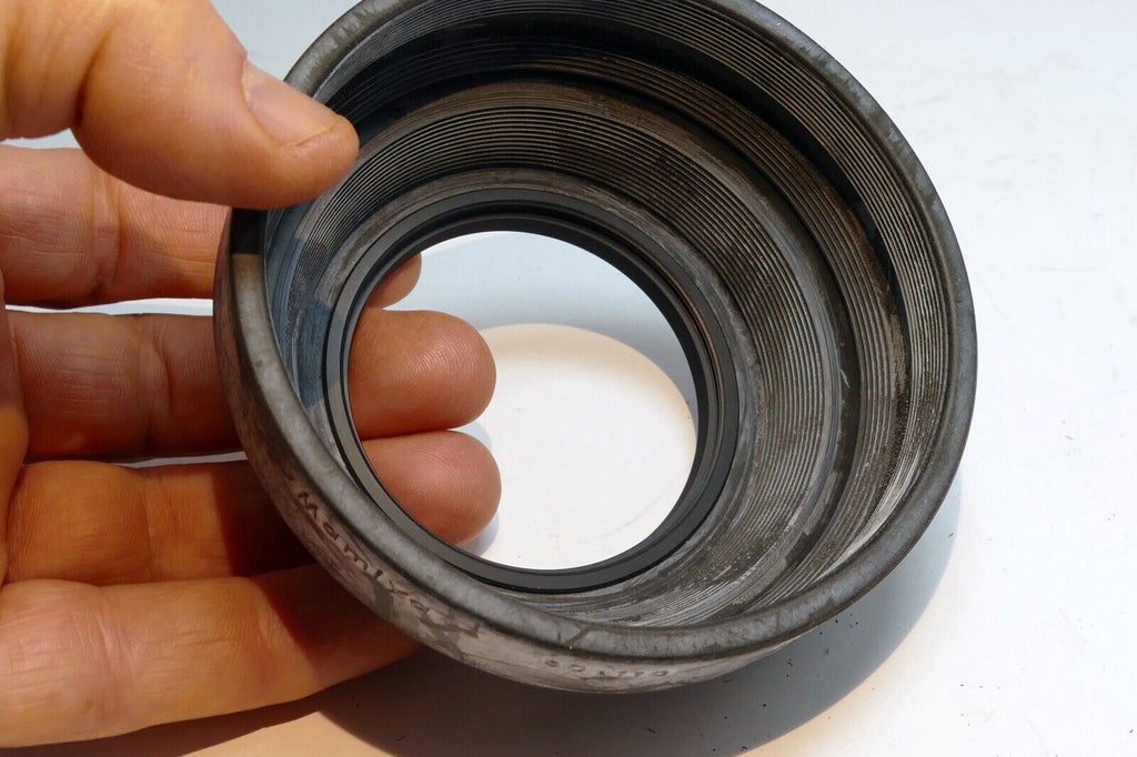 Mamiya 80mm f2.8 Lens Shade Hood 58mm Sekor C M645 - genuine OEM