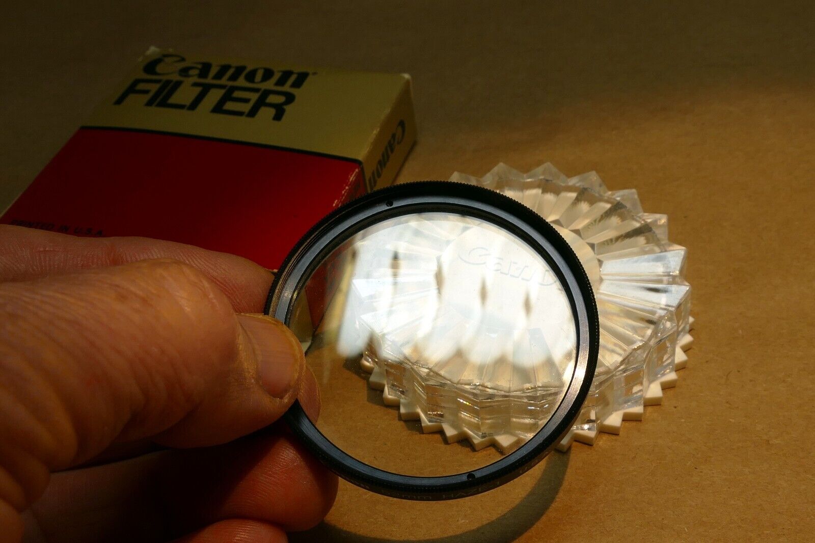52mm Filter Canon UV Haze-1  USA Boxed  -  mint  - genuine OEM