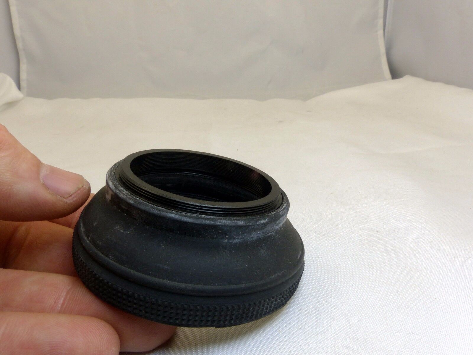 49mm Lens Hood collapsible Rubber for telephoto lenses
