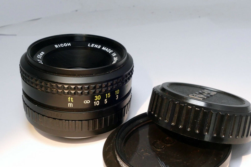 Rikenon 55mm f2.2 XR Rikoh lens for for Pentax K PK mount excellent  condition