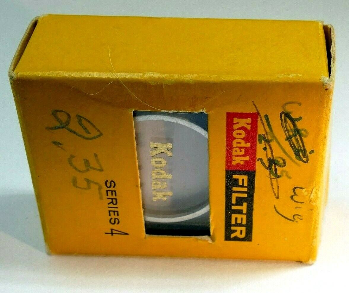 KODAK Lens Filter Series IV 4 Skylight 1A 1-A USA with plastic case Boxed - mint