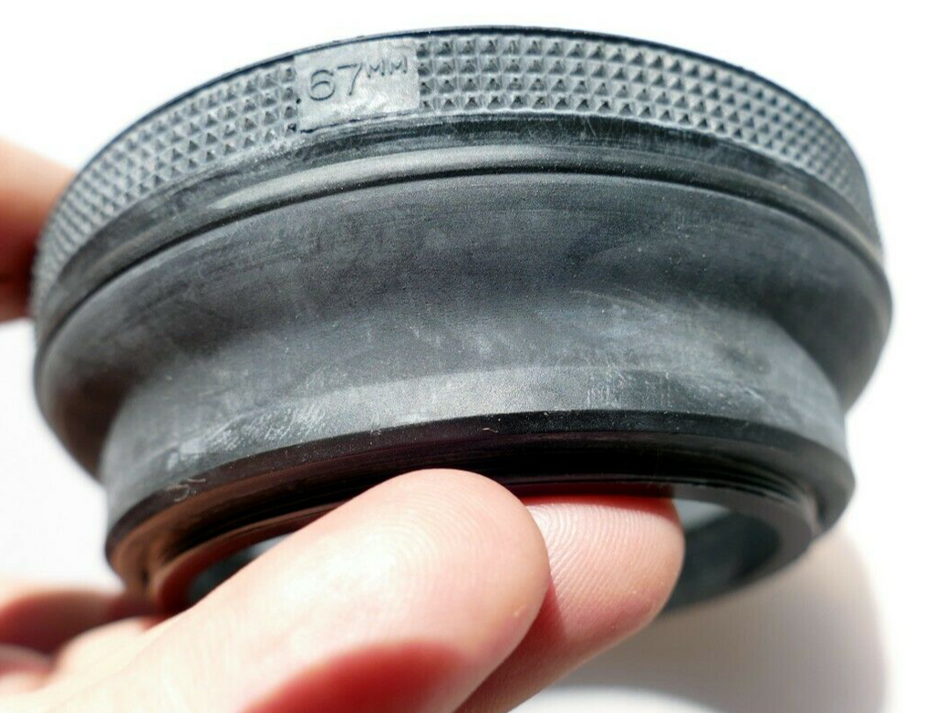 67mm Lens Rubber Hood shade double threaded for 70-210mm f3.8 series 1