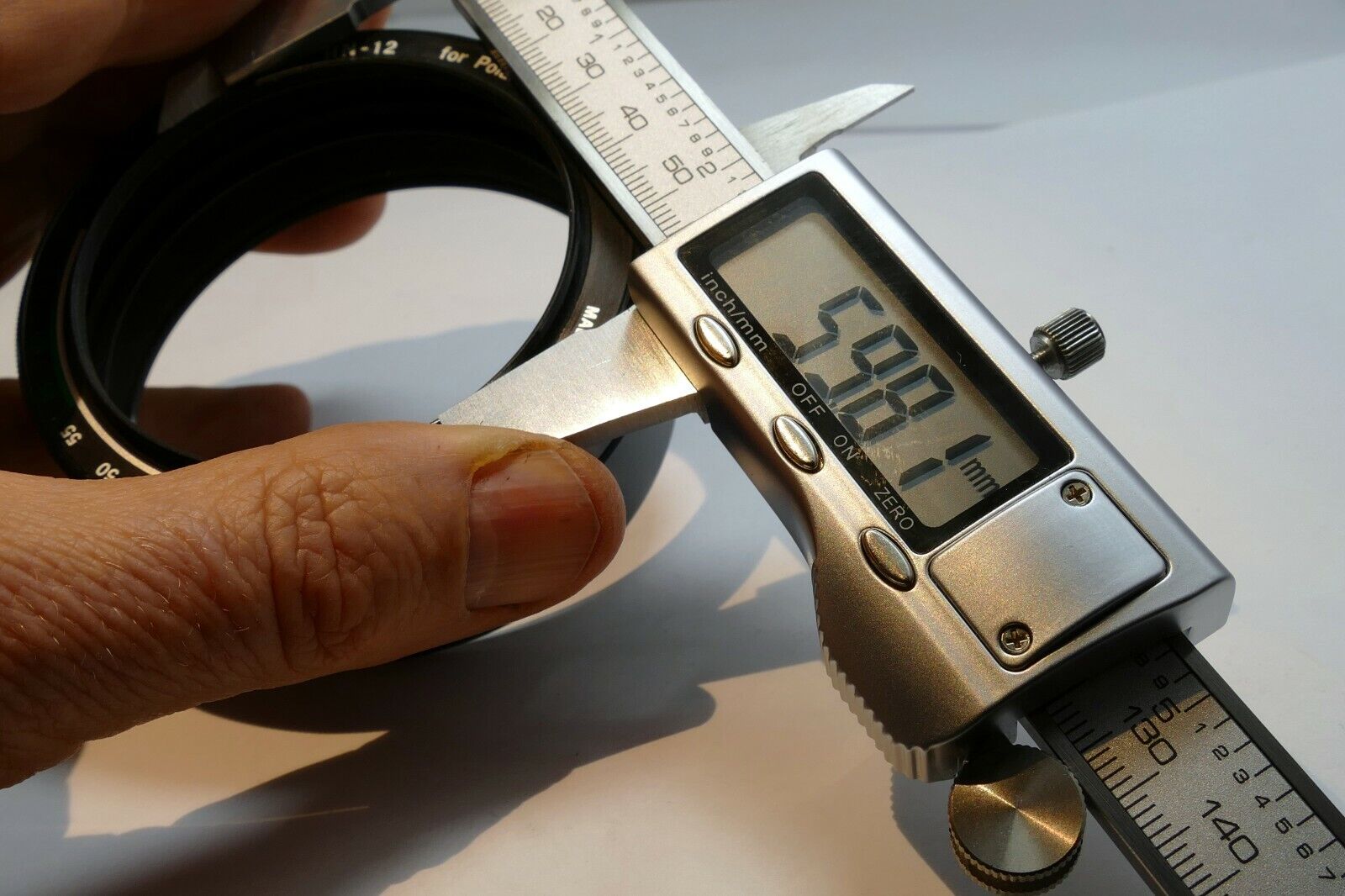 Nikon 60 OD screw in Metal Lens hood  Shade for Polar Polarizing filter  HN-12