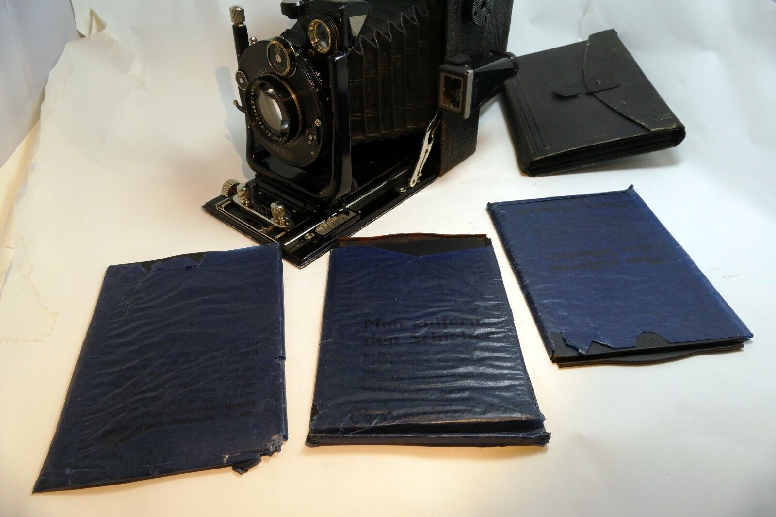 Zeiss Contessa Adoro Nettel Folding camera w/ Carl Jena 15cm f4.5 Lens souped-up