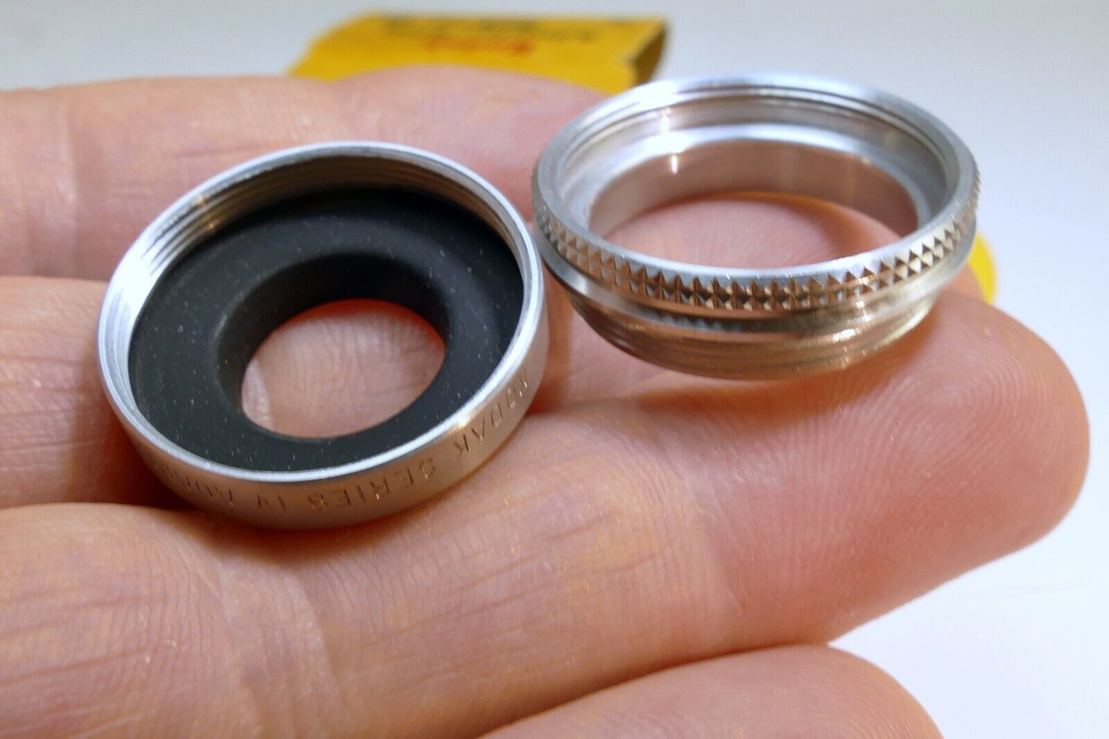 Kodak series 4 IV Adapter No. 42 slip on  to 14.5mm threaded Filter Ring holder