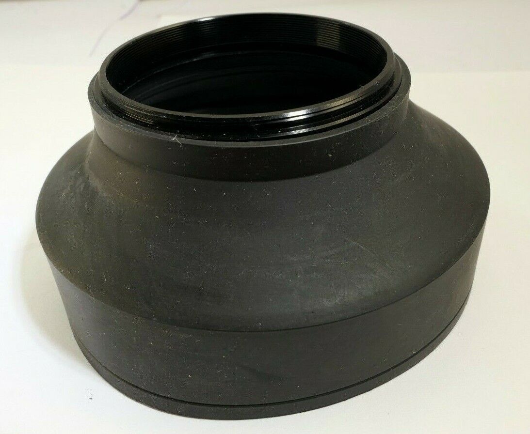 Lens Hood Shade Collapsible Rubber  58mm Normal to  Telephoto double threaded