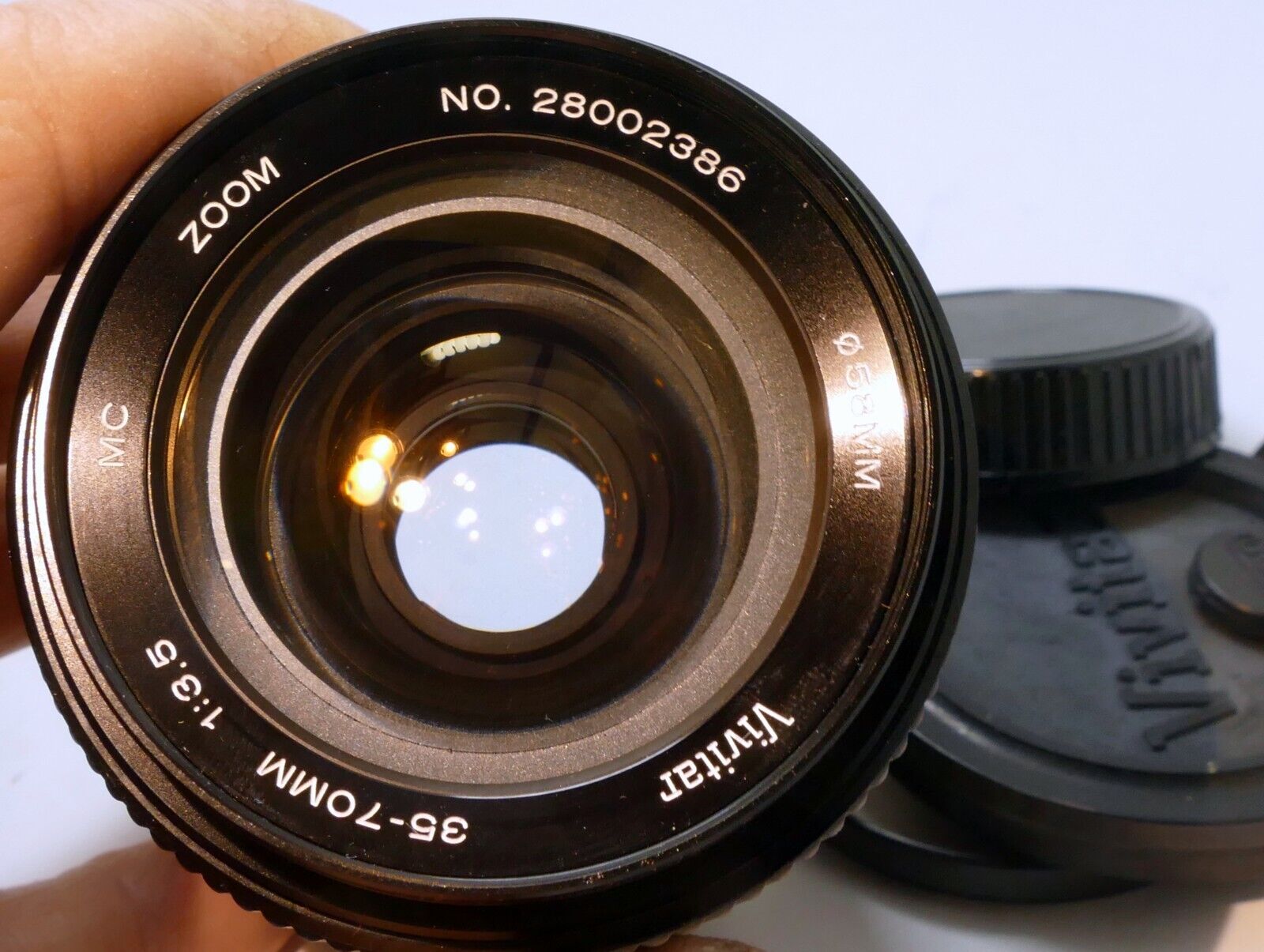 Vivitar 35-70mm f3.5 Manual Focus constant Aperture zoom Lens - Olympus OM mount