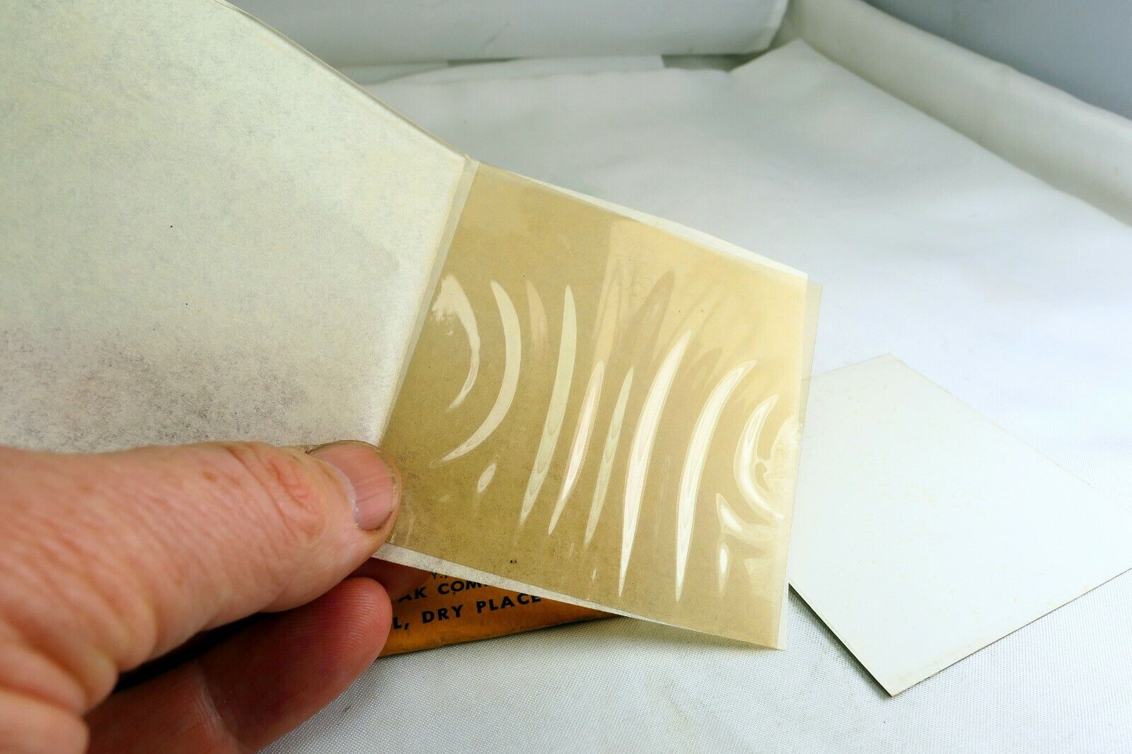 Kodak 81B warming gelatin square Lens Filter 72X72mm 3X3" skylight