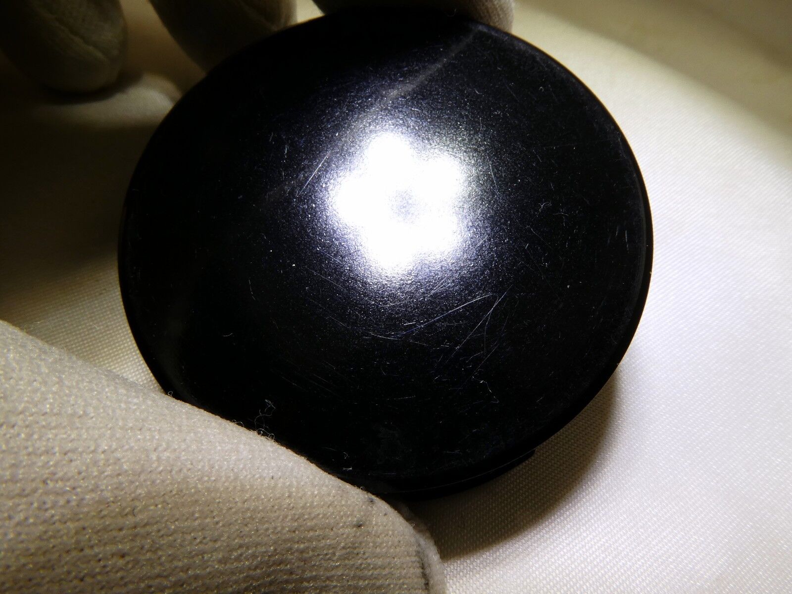 "M" vintage rangefinder Rear Lens Cap (unknown brand)
