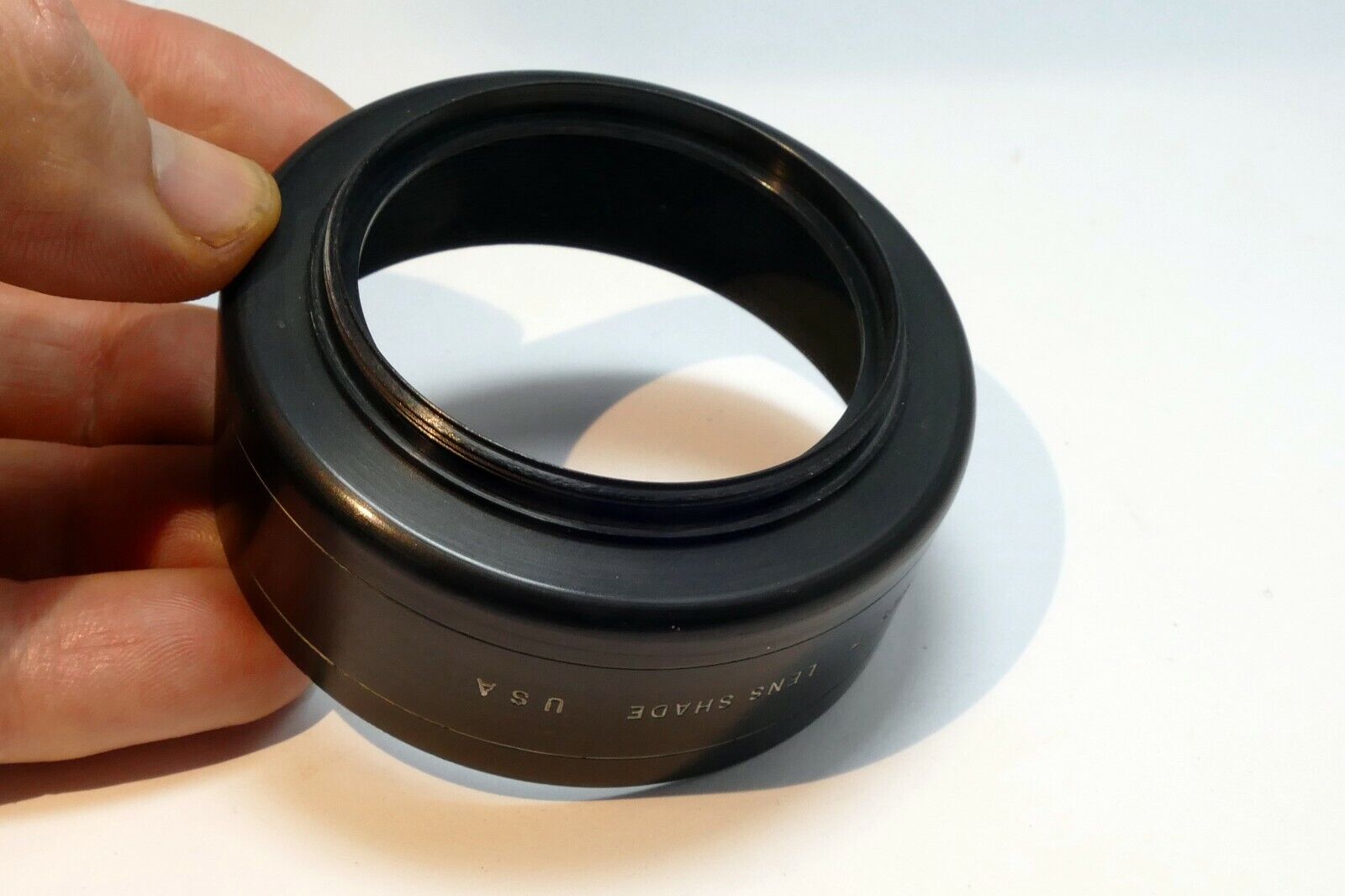 Tiffen Lens Hood Shade screw in  series 7 VII mm  (54mm) Made in USA Metal