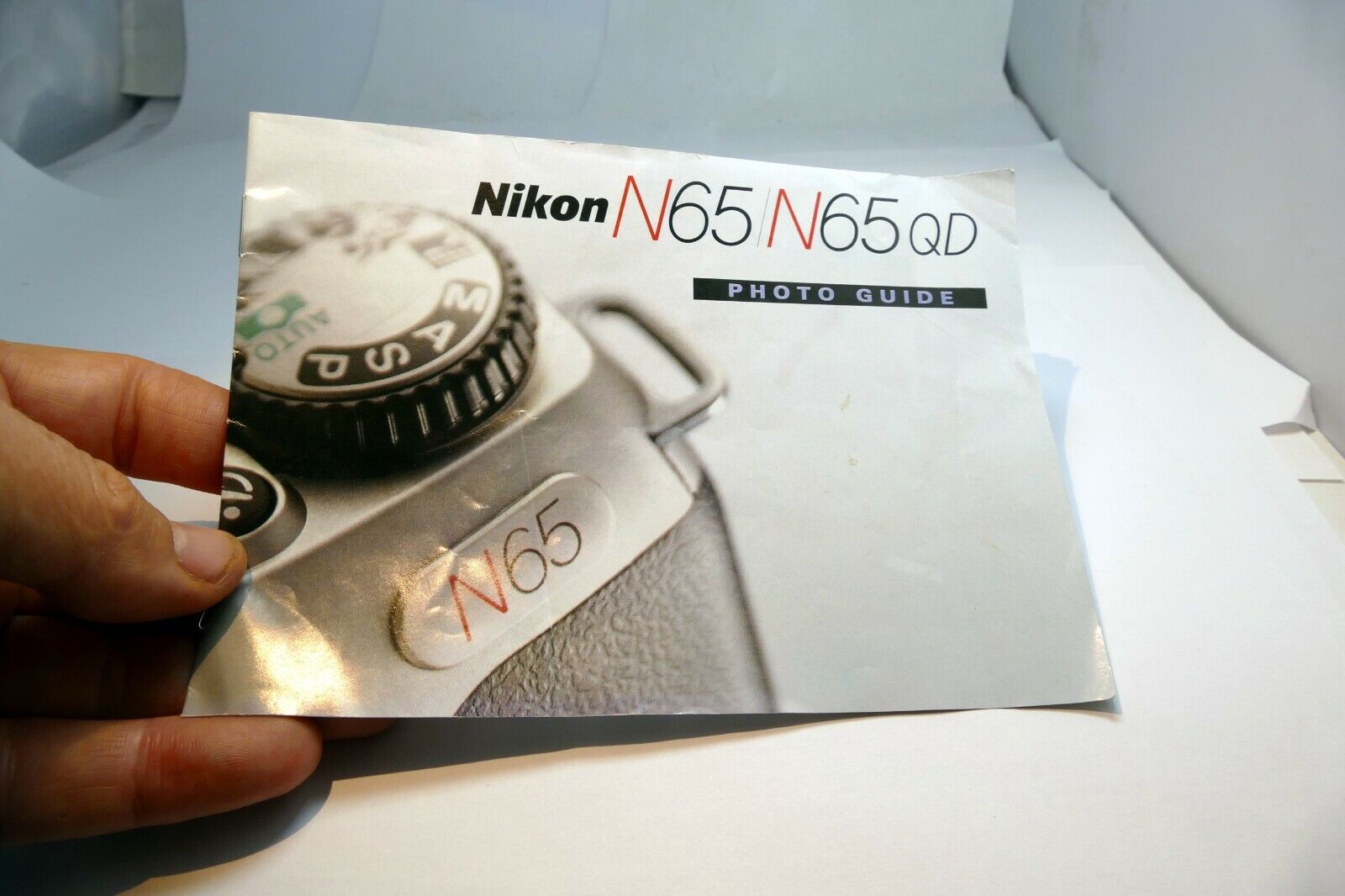 Nikon N65/ N65 QD camera Photo Guide  system accessory catalog  brochure EN