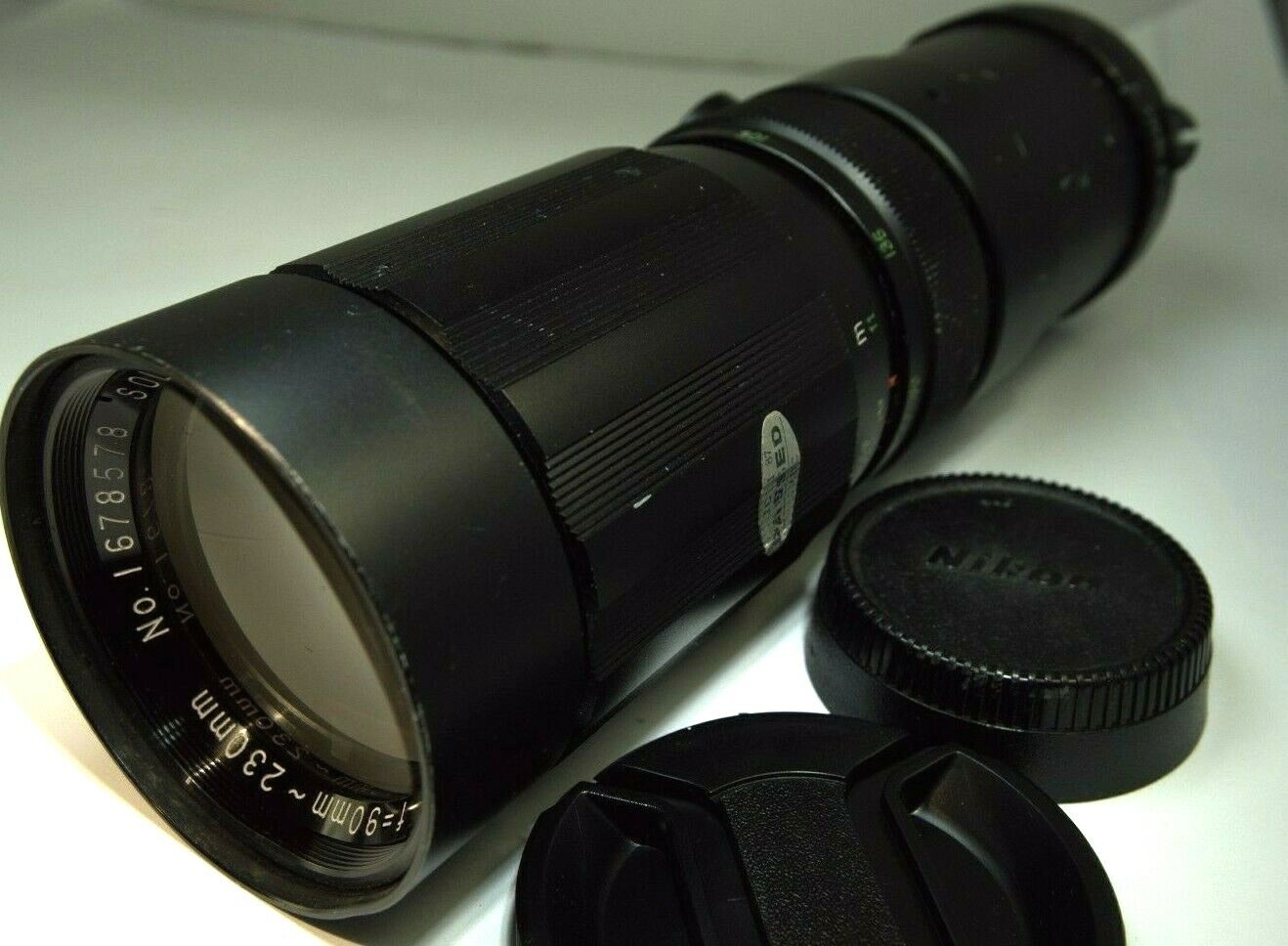 Soligor 90-230mm Non Ai manual focus lens telephoto zoom