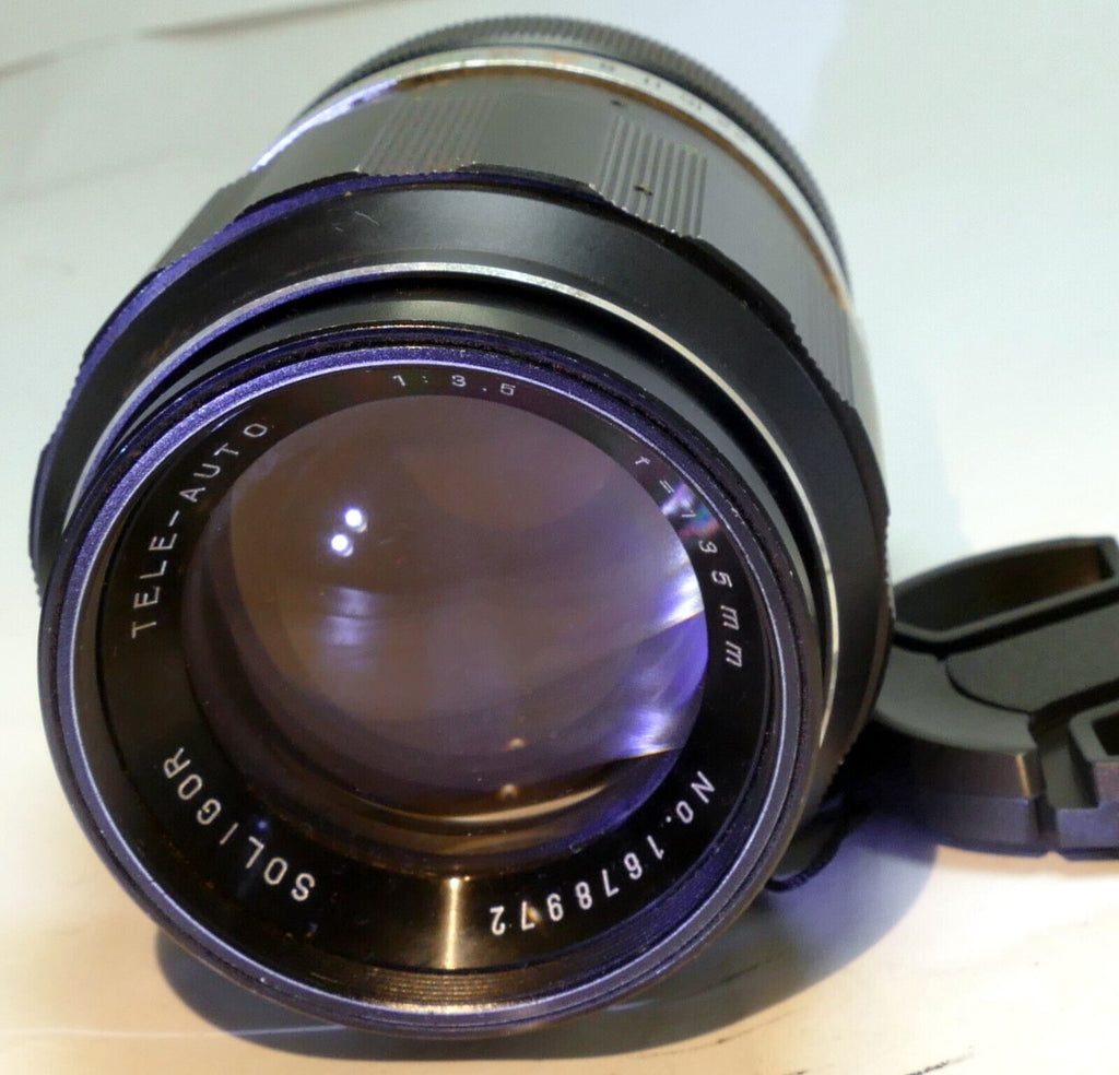 Soligor 135mm f3.5 T4 Lens Telephoto  Prime (missing mount)