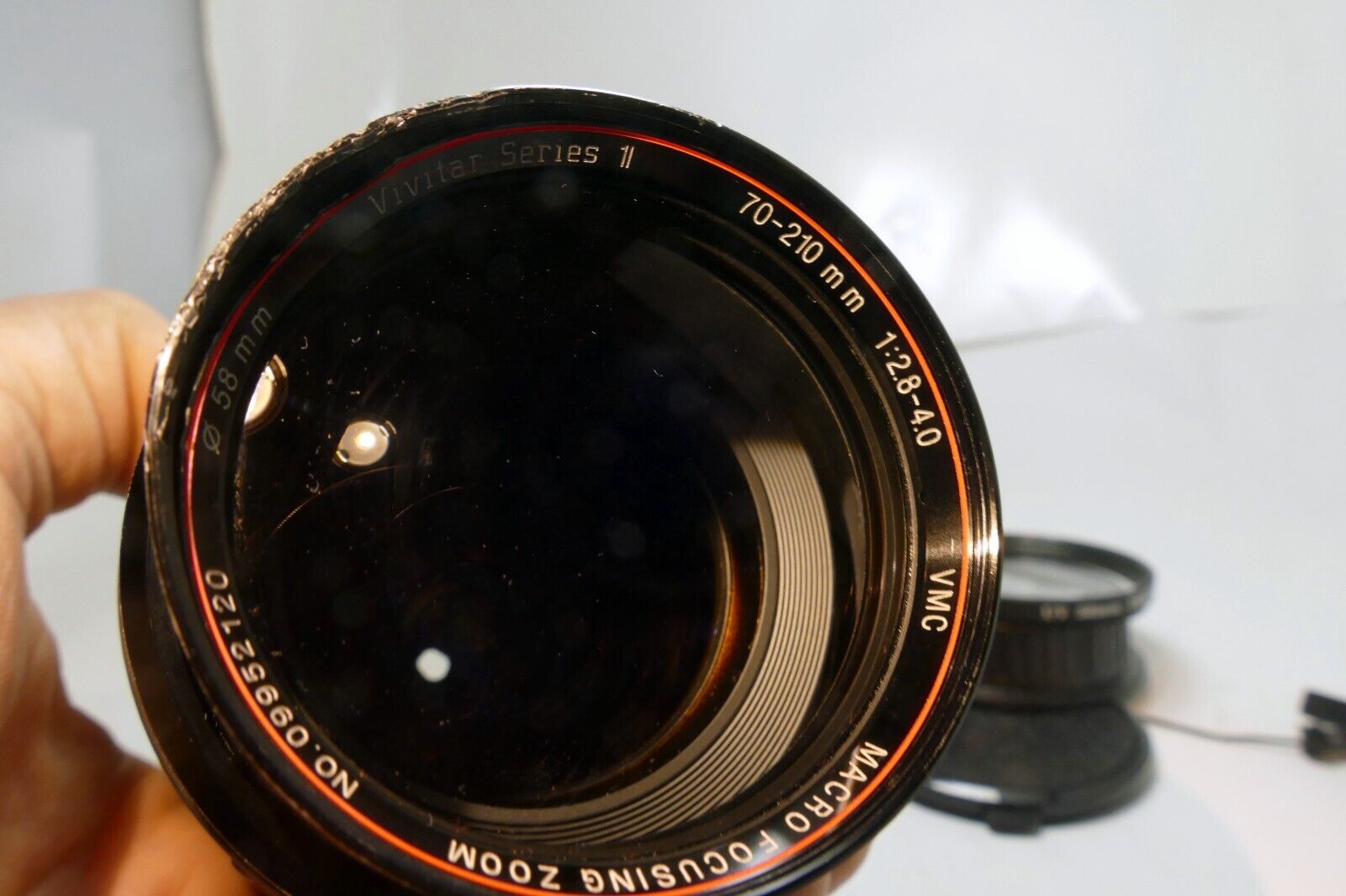 Vivitar Series 1 70-210mm f2.8-4 Macro Focusing Zoom for CANON FD = PARTS AS IS