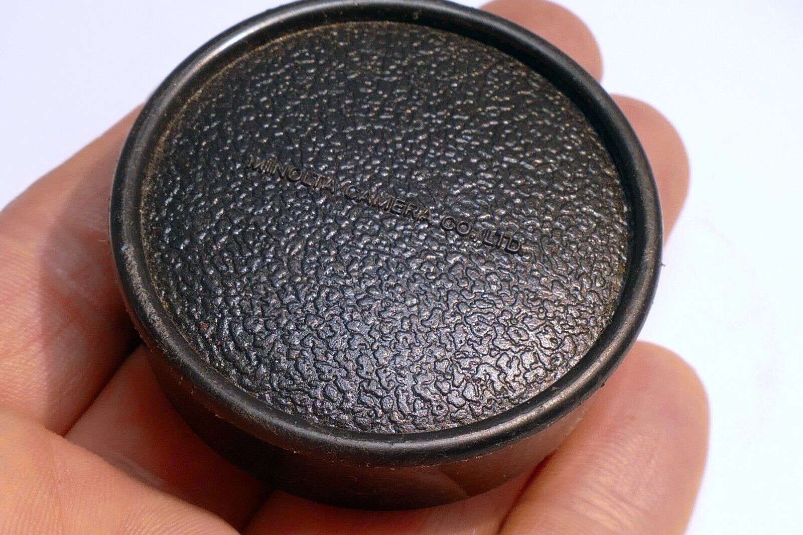 Minolta Rear Lens Cap manual focus for SR MD MC lenses OEM Genuine slip on type