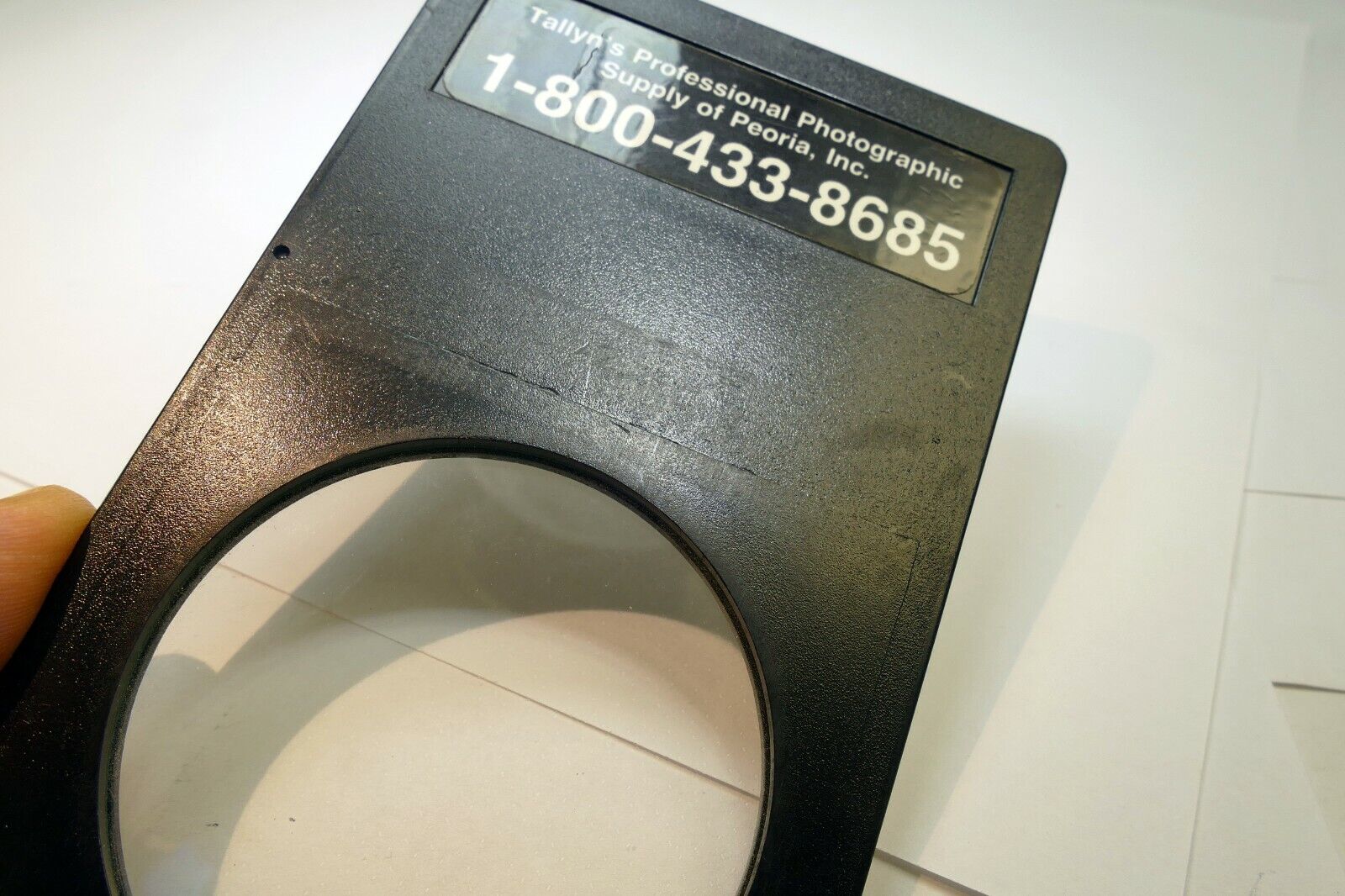 TALLYN Soft Fuser # 2 Filter 3 inch for Portraiture Lindahl Diffusion Focus