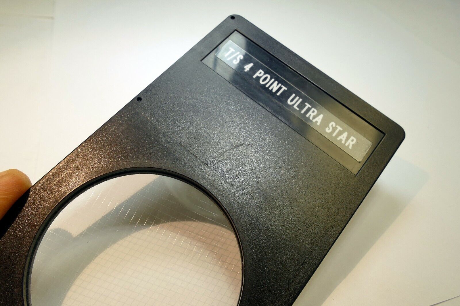 T/S 4-Point Cross Ultra Star CS Lens Filter drop in square 3X3" for Lindahl 