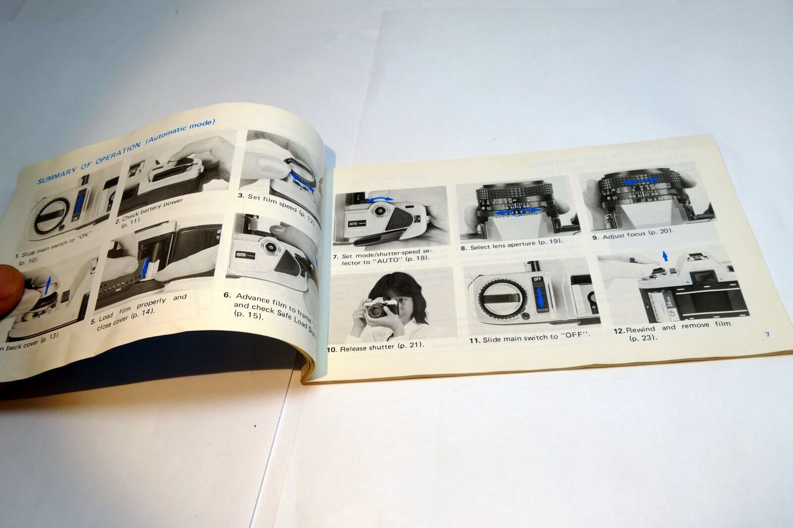 Minolta X370 Camera X-370 Instruction Owners Manual  Guide English E