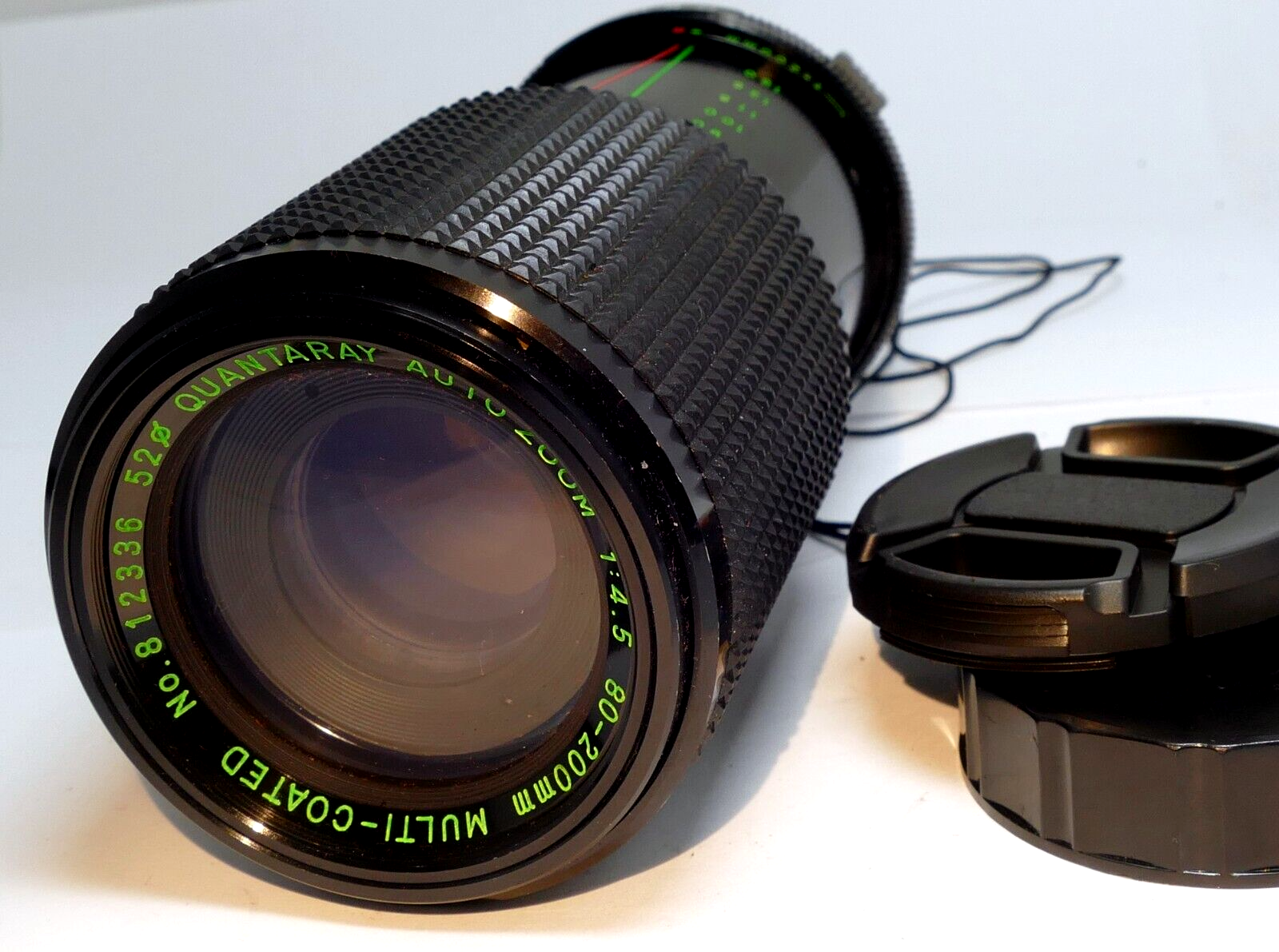 Quantaray 80-200mm f4.5 OM Multi-Coated MC lens for Olympus OM-2n OM-1