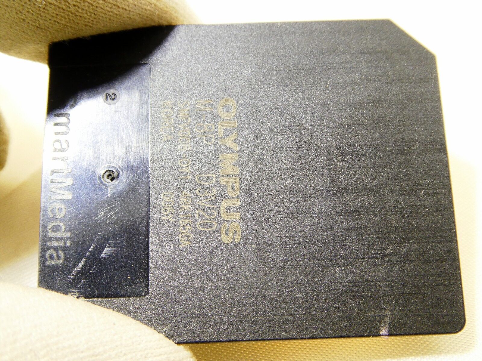 Olympus 8MB SmartMedia Card - M-8P 3.3 D3V20 memory