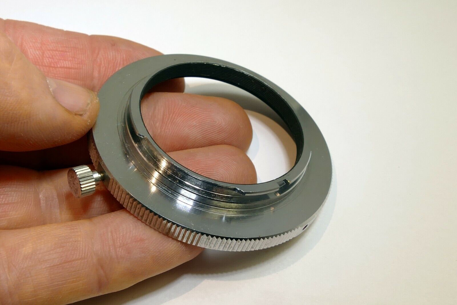 Konica AR Reverse Mount adapter for macro Close up lens 55mm slip on type