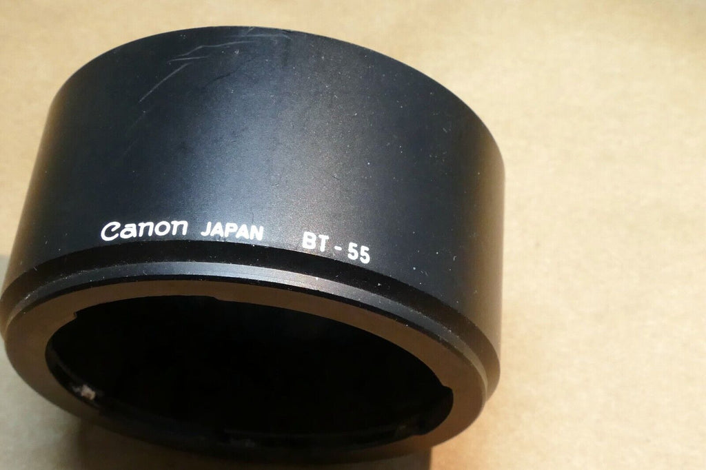 Canon BT-55  Hood for FD 85mm f1.8 100mm f2.8 Lens shade - OEM Genuine