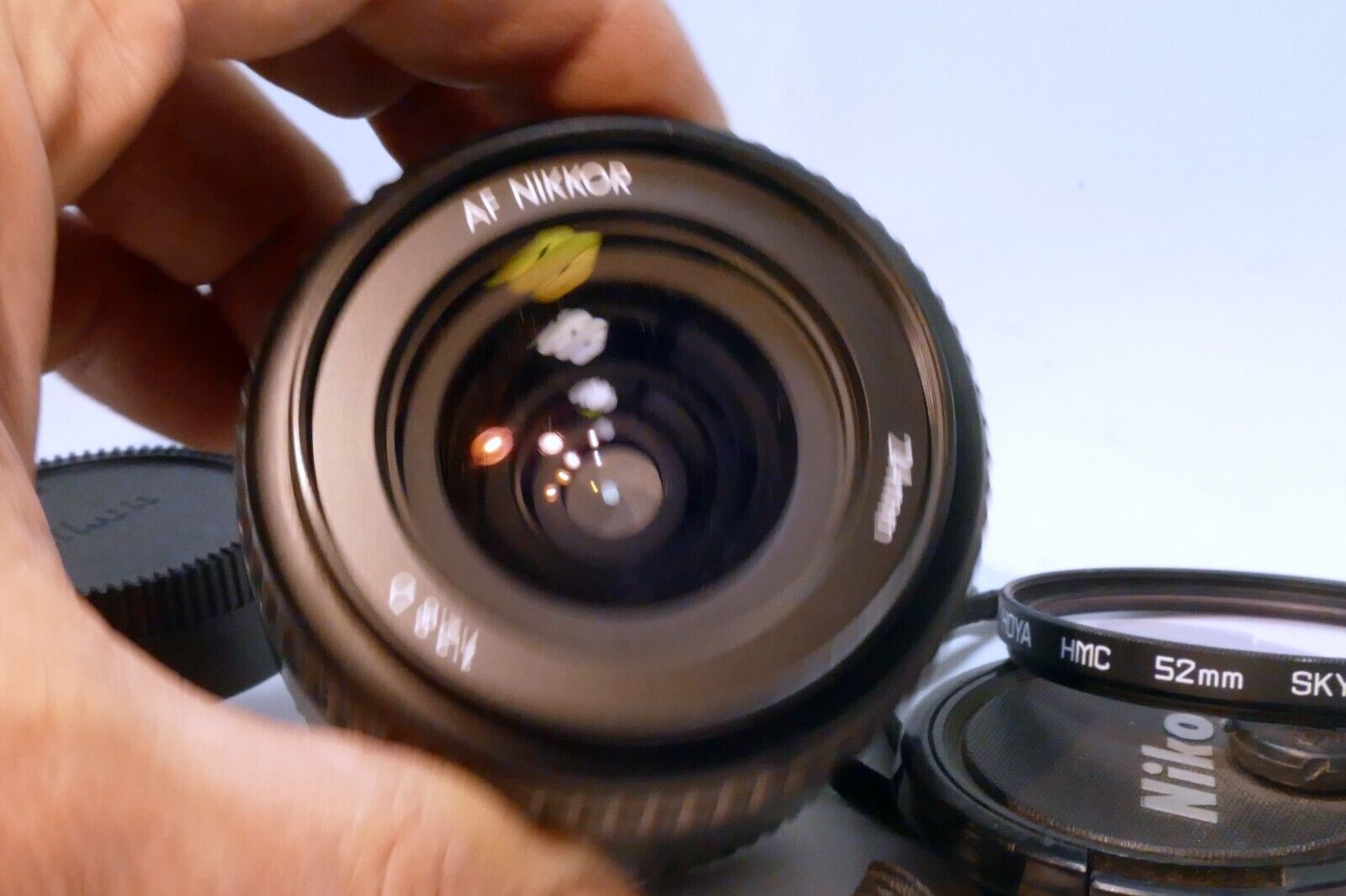 Nikon Nikkor AF 24mm F2.8 D Autofocus Lens  AS IS - parts - works manual mode