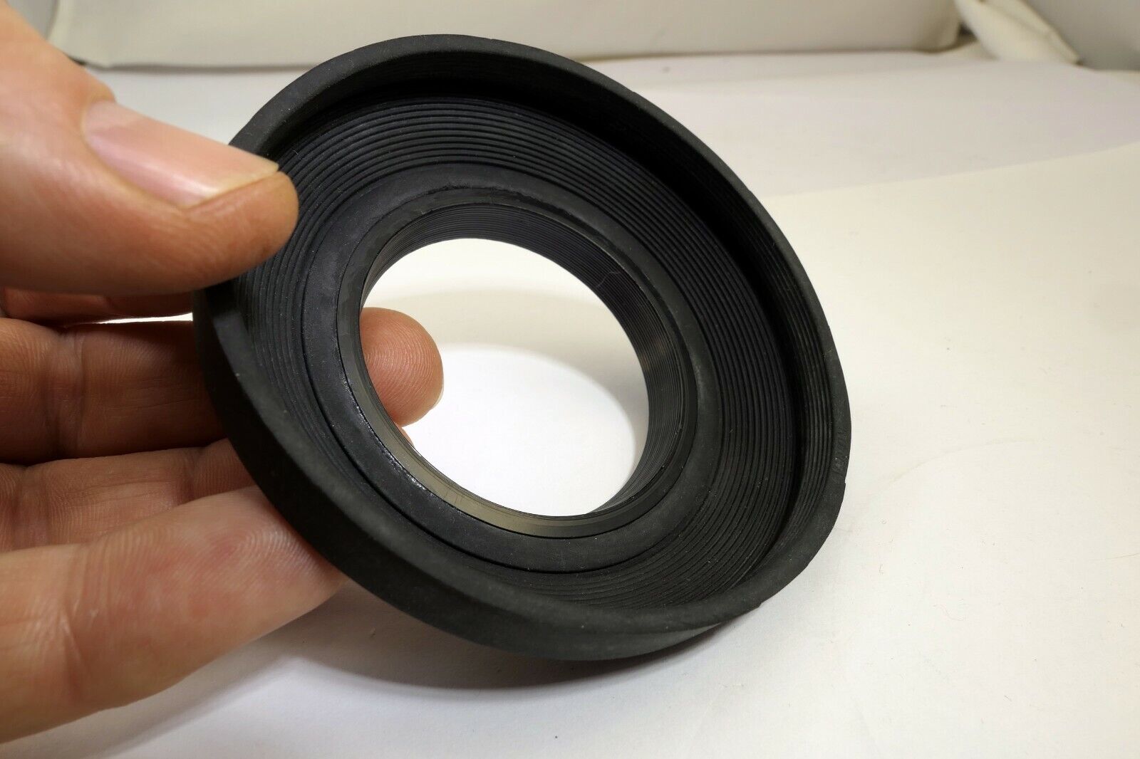 Lens Hood Shade Collapsible Rubber 52mm wide angle