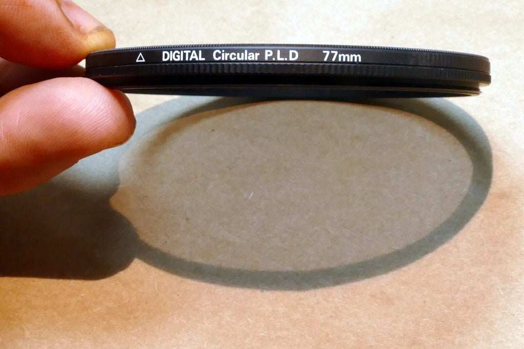 Quantaray Digital 77mm Lens Filter C-PL Circular Polarizer Low profile Thin Wide