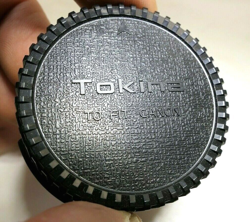 Tokina Rear Lens Cap for FD Canon mount manual focus  AT-X  f2.8