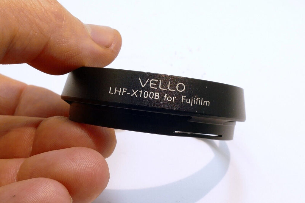 Vello LH-X100 Metal Square Bayonet Hood Shade for Fujinon X100 (missing LA-49X10